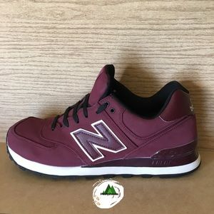 New Balance 574 (Burgundy)